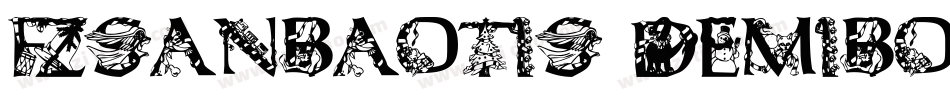 FZSanBaoTiS DemiBold字体转换